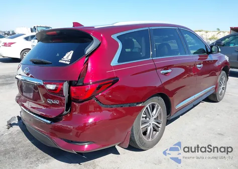 2019 Infiniti Qx60 Luxe z USA, uszkodzony, nr VIN 5N1DL0MN8KC528221